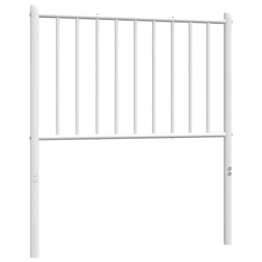 Testiera di Ricambio in Metallo Bianco 75 cm 350957