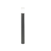 Paletto Esterno Contemporaneo Alluminio Antracite 1 Luce E27 Ip54 H90