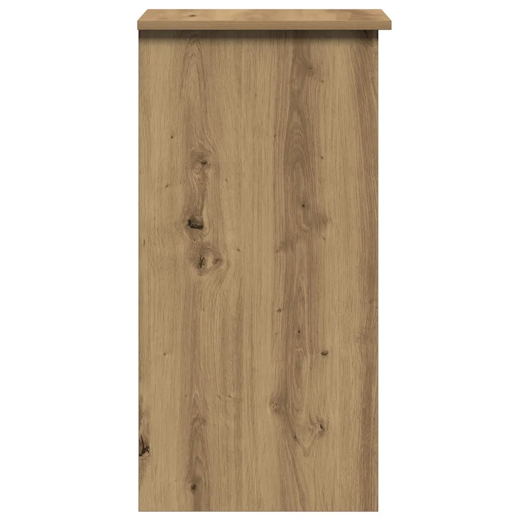 Scrivania Mensole Rovere Artigianale 84x40x78 cm Truciolato 860453