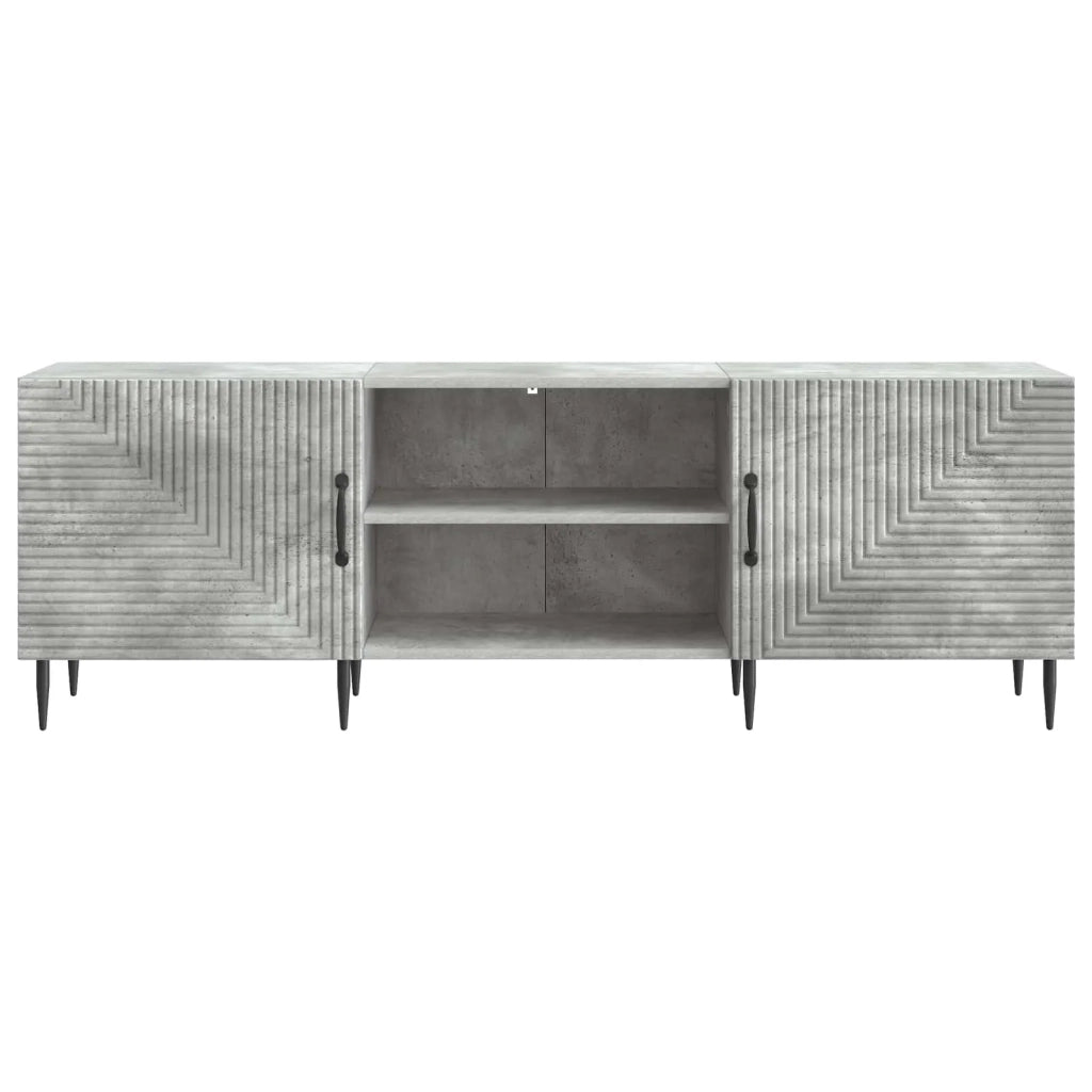 Mobile TV Grigio Cemento 150 x 31 x 50 cm Legno ingegnerizzato