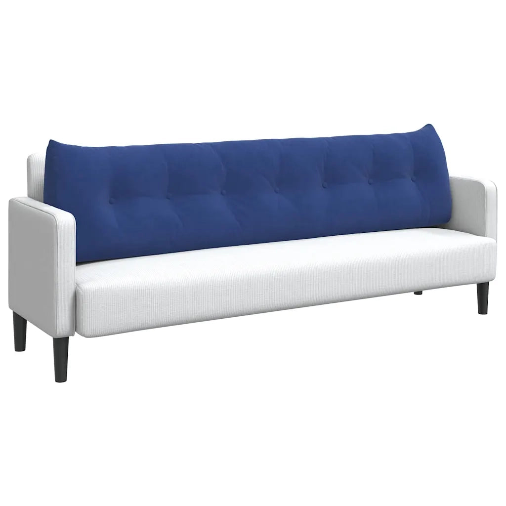 Cuscino per Schiena Blu Polizia 200 x 24 x 50 cm Velluto 42014614