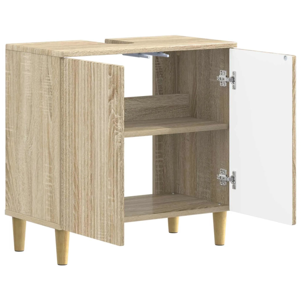 Armadio per Lavabo da Bagno ARNHEM Rovere Sonoma 896567
