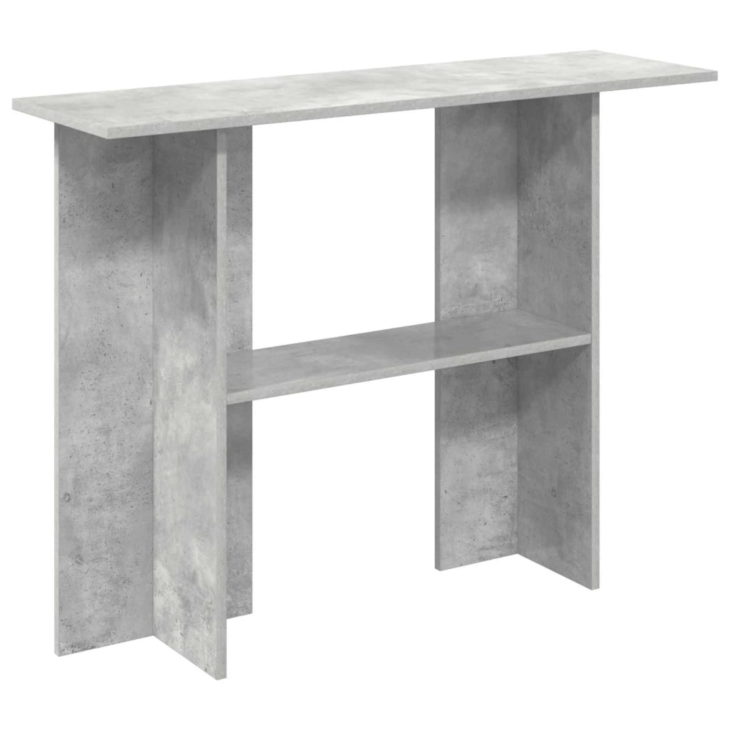 Tavolo consolle Grigio Cemento 100 x 30 x 75 cm 8001178