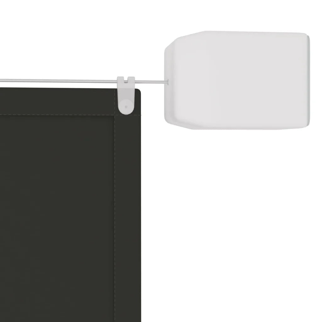 Paravento Verticale Antracite 60x420 cm in Tessuto Oxford 148201