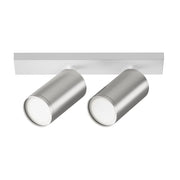 Maytoni Lampada da soffitto moderna FOCUS S 2 luci GU10 bianco metallo