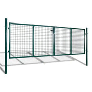 Cancello da Giardino in Rete per Recinzione, Porta, Griglia da Parete 300x75 cm 140921