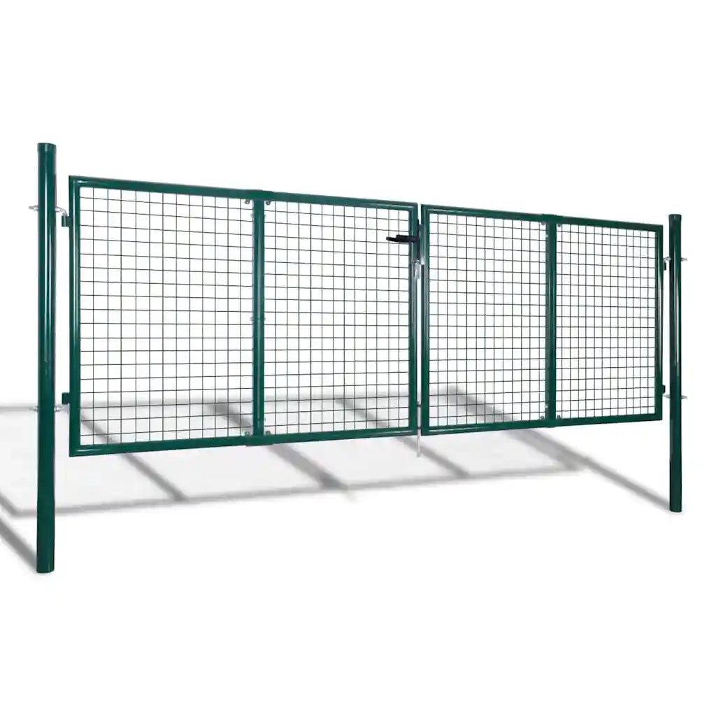 Cancello da Giardino in Rete per Recinzione, Porta, Griglia da Parete 300x75 cm 140921