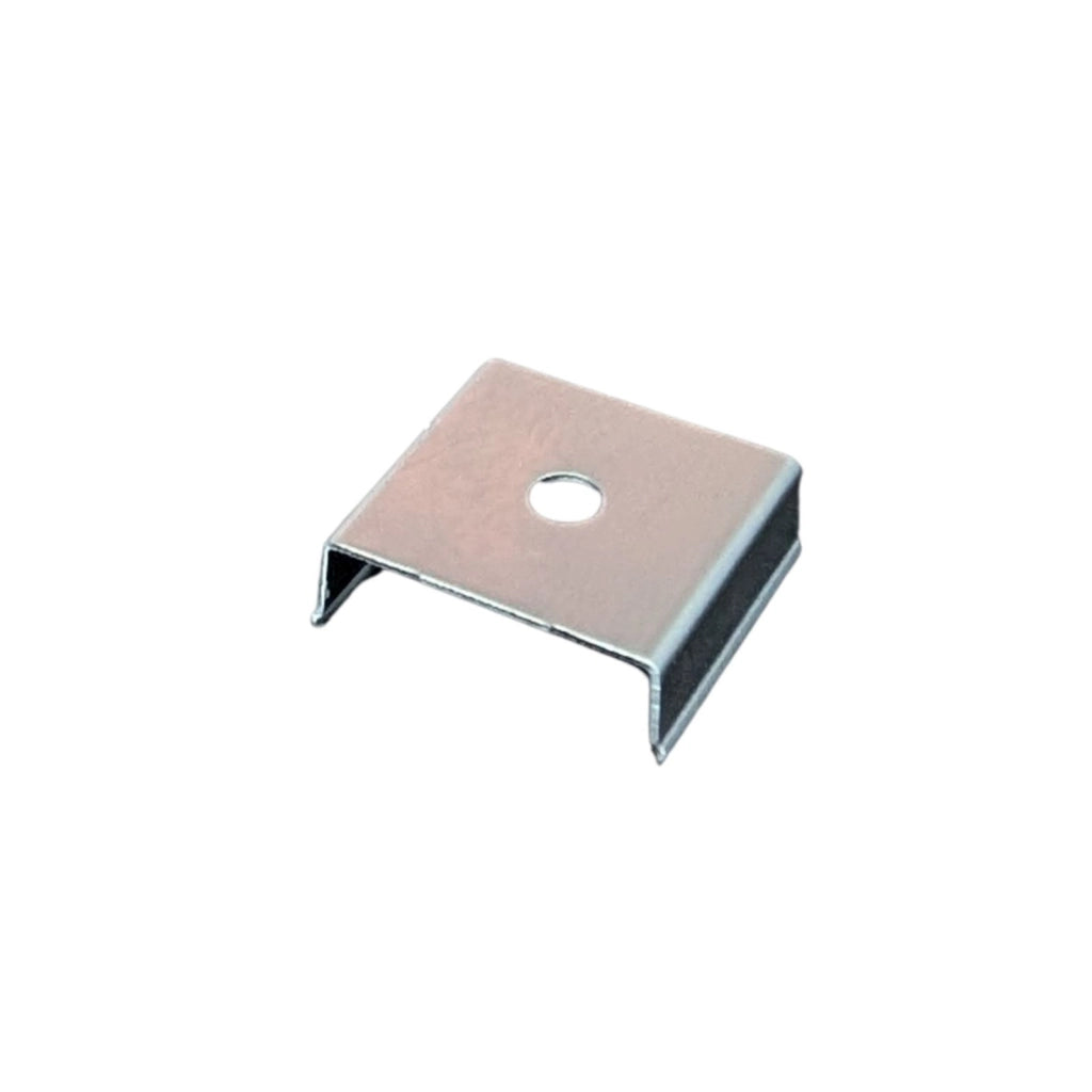 Clip Guida Gancio PC Per Fissaggio a Muro Del Profilo Barra Alluminio BA3001 e BA4001