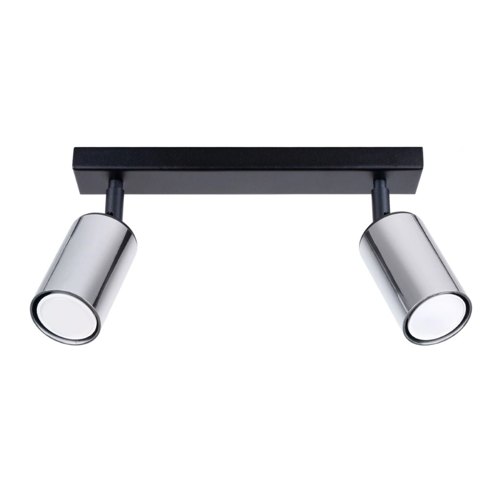 Lampada moderna a tubo in acciaio WINX Bittersweet Shimmer FI6/10 2x10W LED GU10