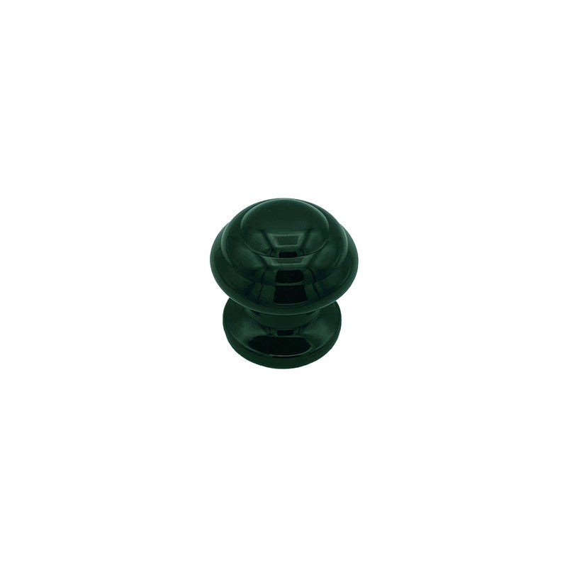 Pomolo fisso per porta SAGUATTI 878/60SB in alluminio verde lucido