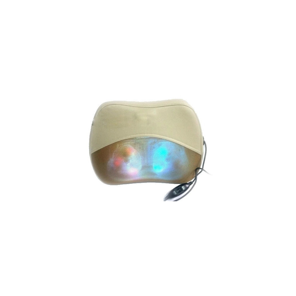 Trade Shop - Cuscino Massaggiante Massaggiatore Shiatsu Casa Auto Infrarossi Collo Mjy-815 -