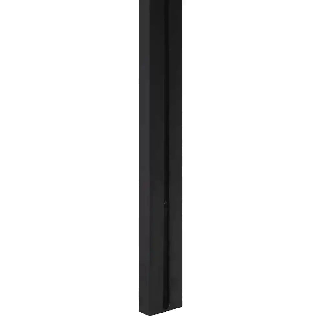 vidaXL Testiera 100 cm in Legno Massello di Acacia e Ferro