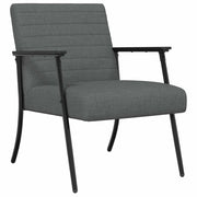 Poltrona | Sedia Relax Grigio scuro 59 x 75 x 78 cm Tessuto