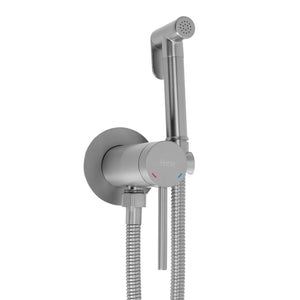 Rubinetto Bidet Rea Foss Clif Brush Nickel