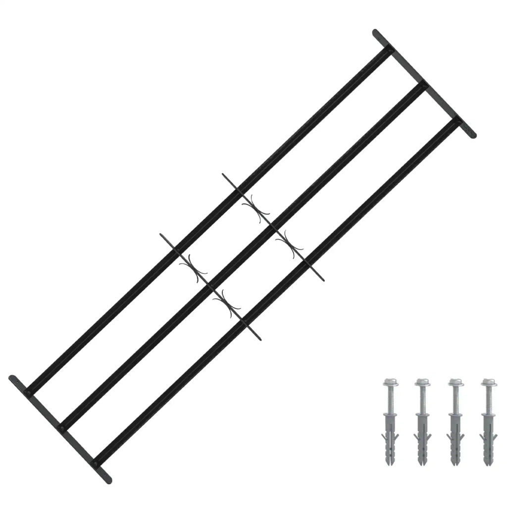 Griglia di Sicurezza per Finestra con 3 Traversine 3 pcs