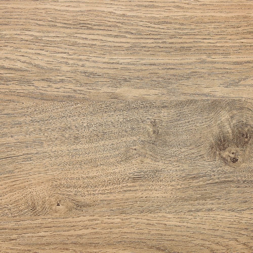 Scrivania da home office legno chiaro truciolare Nero gambe in metallo 120 x 60 cm 2 cassetti design retrò