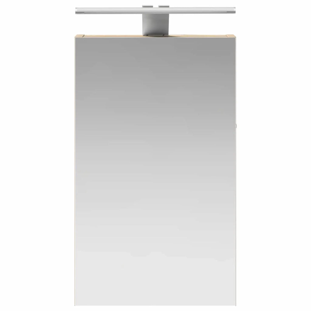 Mobiletto per specchio da bagno Rovere Sonoma 30 x 10,5 x 50 cm 889017