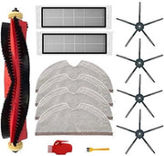 Set di accessori per 13 pezzi per aspirapolvere Xiaomi Roborock - Set di pennelli, filtro, asciugamani per mop e strumenti di pulizia
