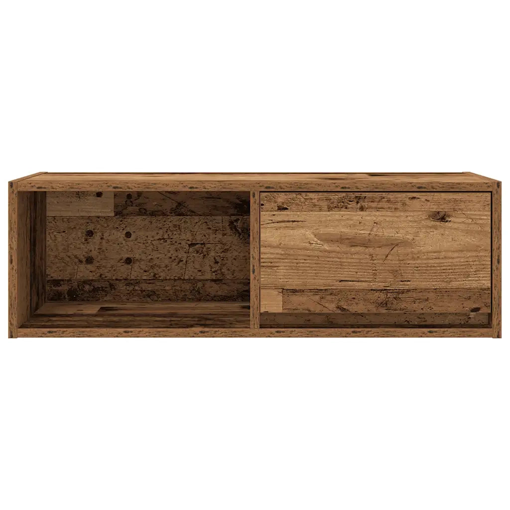 Mobili Porta TV 2 pz Legno Antico 80x31x25,5 cm in Truciolato