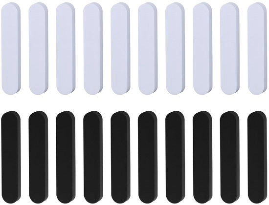 Set di strisce di riduzione per cappelli 20 pezzi - Kit per la riduzione dei cappelli - Strisce di buffer per cappelli - Strisce antizapore - Strisce di riduzione autoadesive - Materiale EVA leggero e duraturo - Riduttore per cappelli