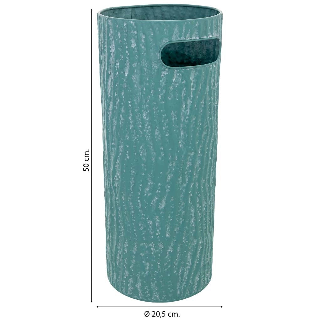 Portombrelli in metallo blu 20,5x20,5x50h cm