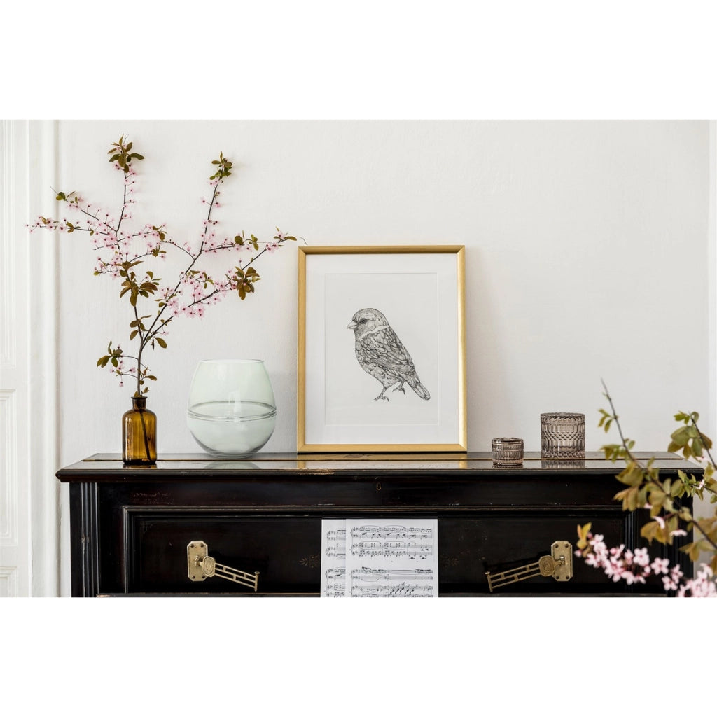 Vaso decorativo Sidney 500 in vetro soffiato verde