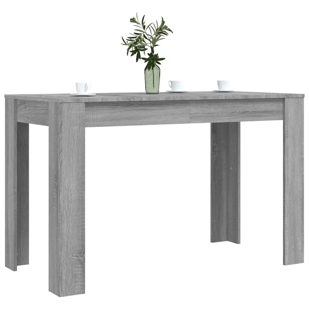 Tavolo da Pranzo Grigio Sonoma 120x60x76 cm Legno Multistrato 838190