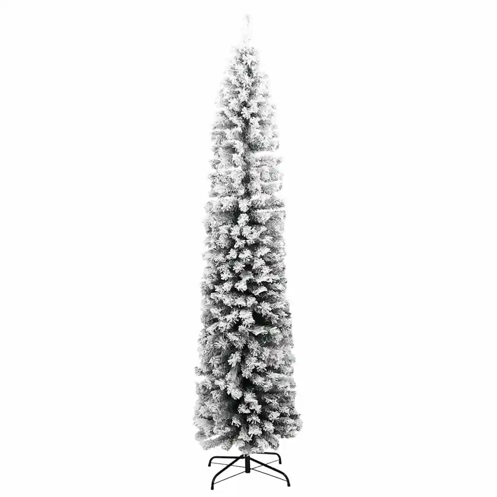 Albero di Natale Artificiale-Albero Natalizio con 300 LED Verde 240 cm 448168