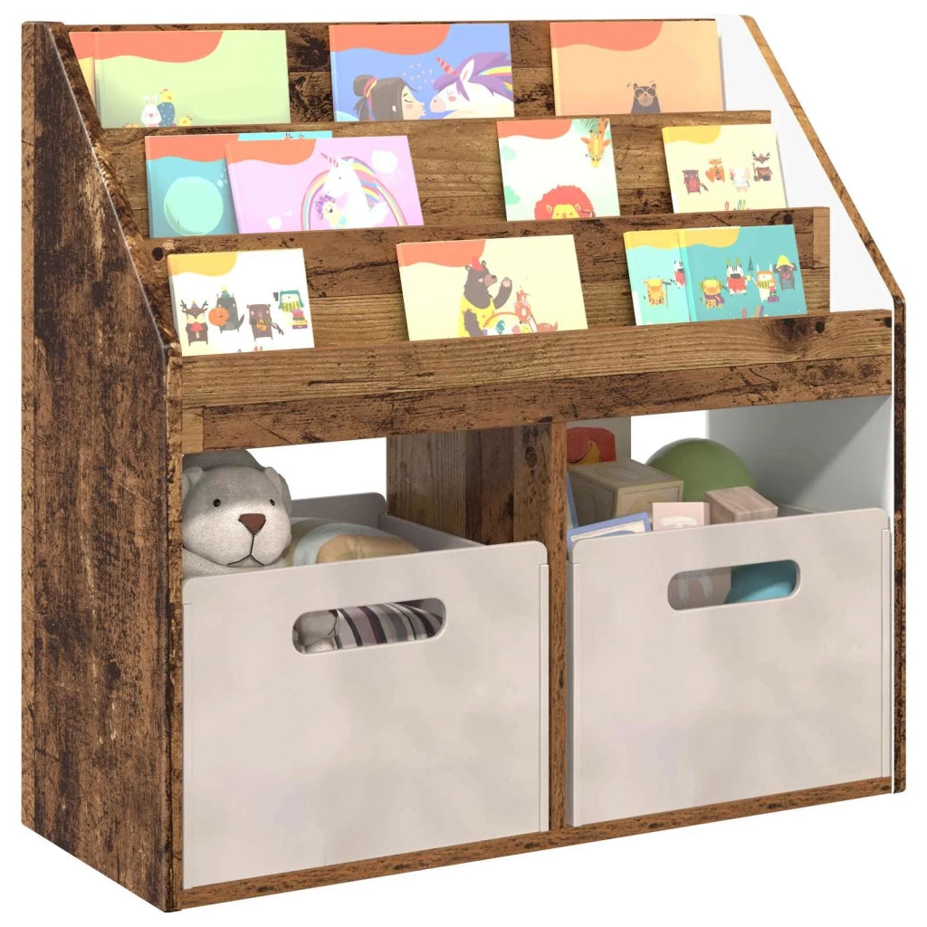 Libreria per Bambini Legno vecchio 72,5 x 29,5 x 69 cm 892387