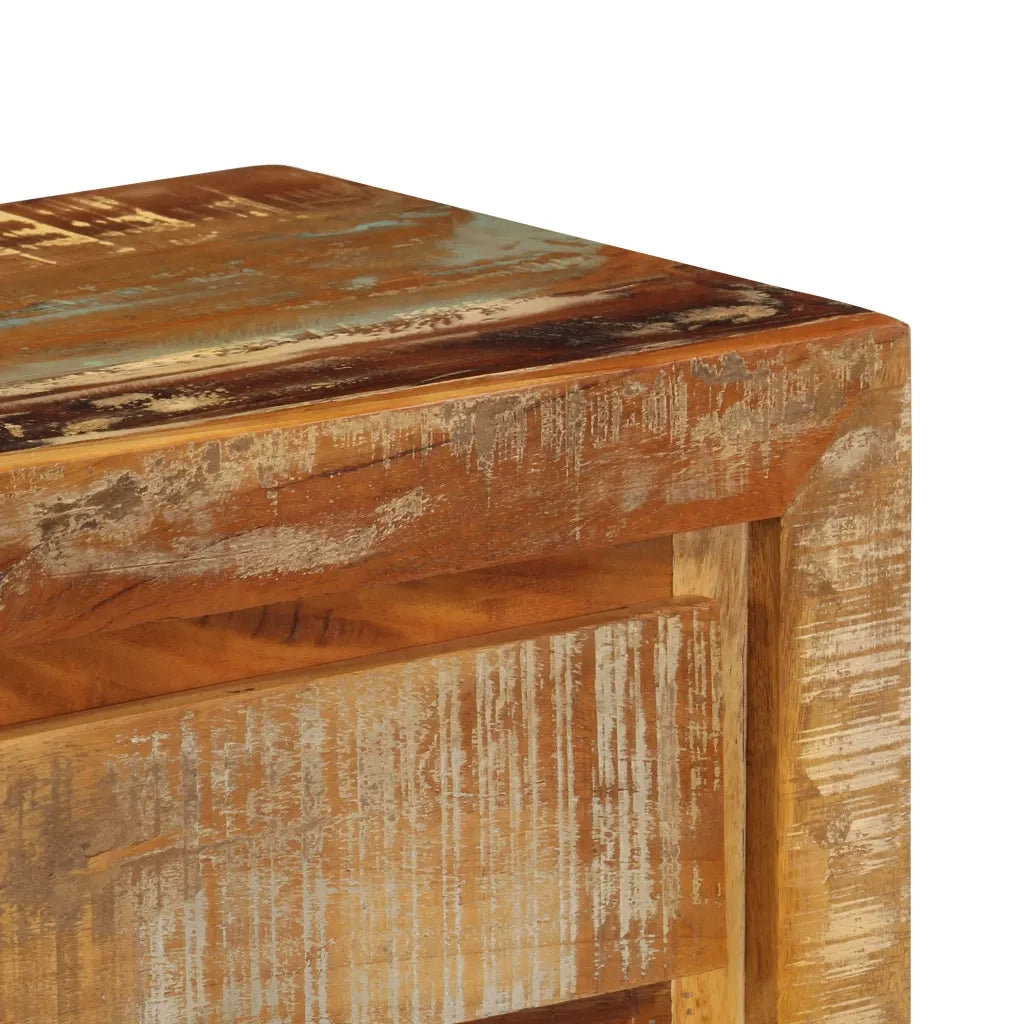 Credenza | Madia | Buffet da pranzo | Armadio da pranzo 120x30x75 cm Legno Massello di Recupero