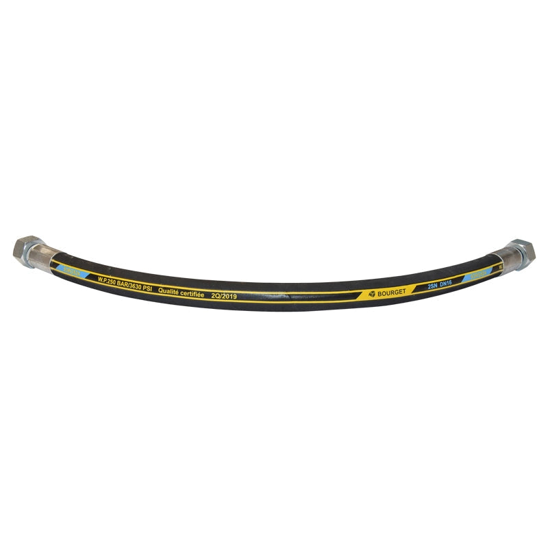 Tubo flessibile di pressione crimpato DN16 2SN - 600mm Trattore forestale