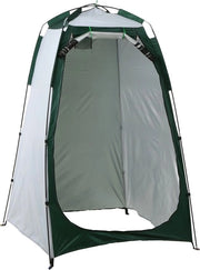 Ombrellone portatile per doccia esterna - bagno all'aperto - protezione dal sole e dalla pioggia - tenda con finestra per privacy - per campeggio e outdoor - bagno esterno con finestra - modello verde