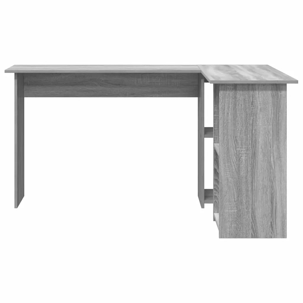 Scrivania Grigio Sonoma 142 x 102 x 73 cm Legno ingegnerizzato 869295