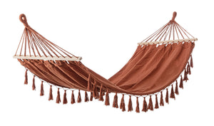Amaca da Giardino 200x100 cm in Poli-Cotone Juan Terracotta