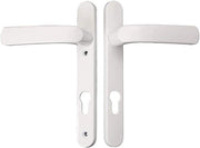 Maniglia PVC Bianco Nero | Per Porte Esterne 92PZ | Installazione Facile