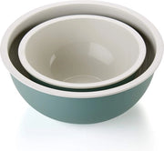Vaso a forma rotonda con coperchio (L) - salvia, 20x20xh9,3 cm | 1,8L