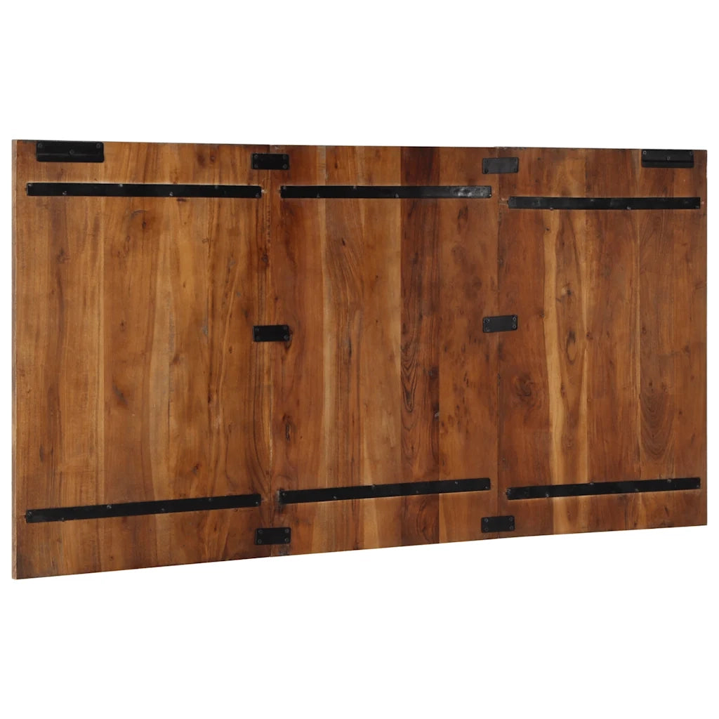 Testiera Multicolore 160 cm in Legno Massello Recupero 4017507