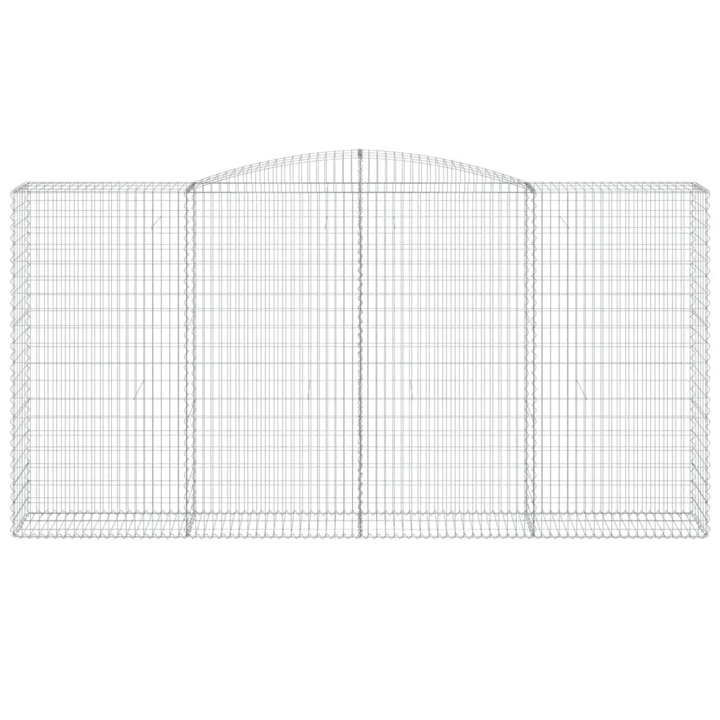 Cesto Gabbione ad Arco 400x50x200/220 cm Ferro Zincatocod mxl 105484