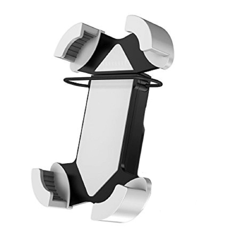 Trade Shop - Porta Cellulare Per Bicicletta Manubrio Supporto Smartphone Rotante 360° Max 5,5" -