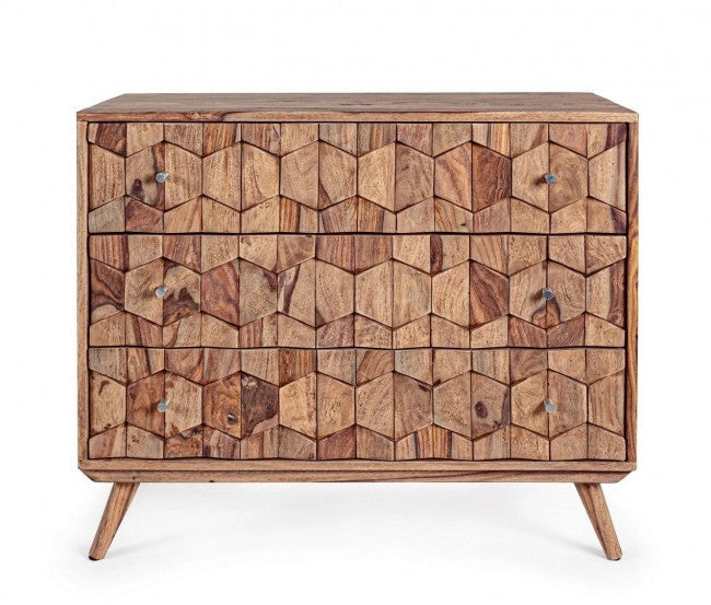 Cassettiera 3 Cassetti 87,5x40x77h cm Kant