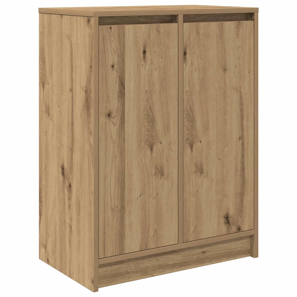 Scarpiera Rovere Artigianale 57x34x76 cm in Legno Multistrato