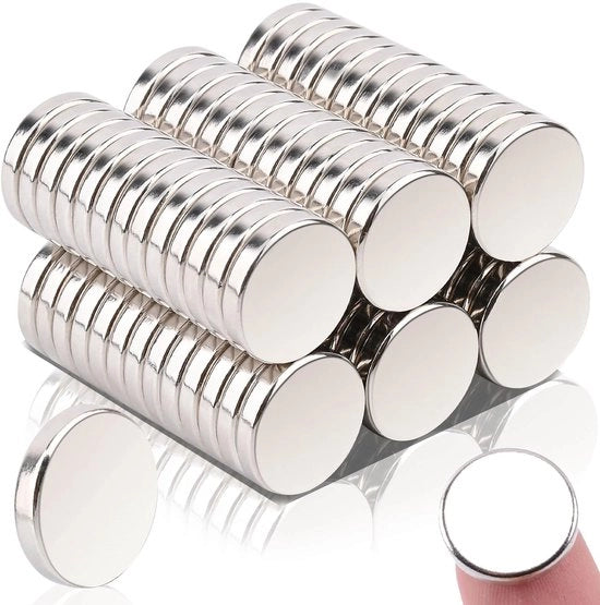 80 pezzi di magneti forti, 15 x 3 mm magneti neodymium extra forti a forma rotonda, piccoli magneti forti per lavagne magnetiche, set di magneti argentati per lavagne bianche, attrezzi per hobby, magneti per frigorifero, magneti forti ad alta tenuta