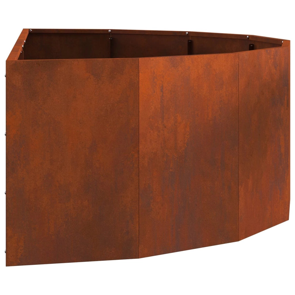 Fioriera Ruggine 120 x 60 x 35 cm 883688