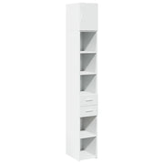 Mobile Sottile Bianco 30x42,5x225 cm in Truciolato CFW3892767