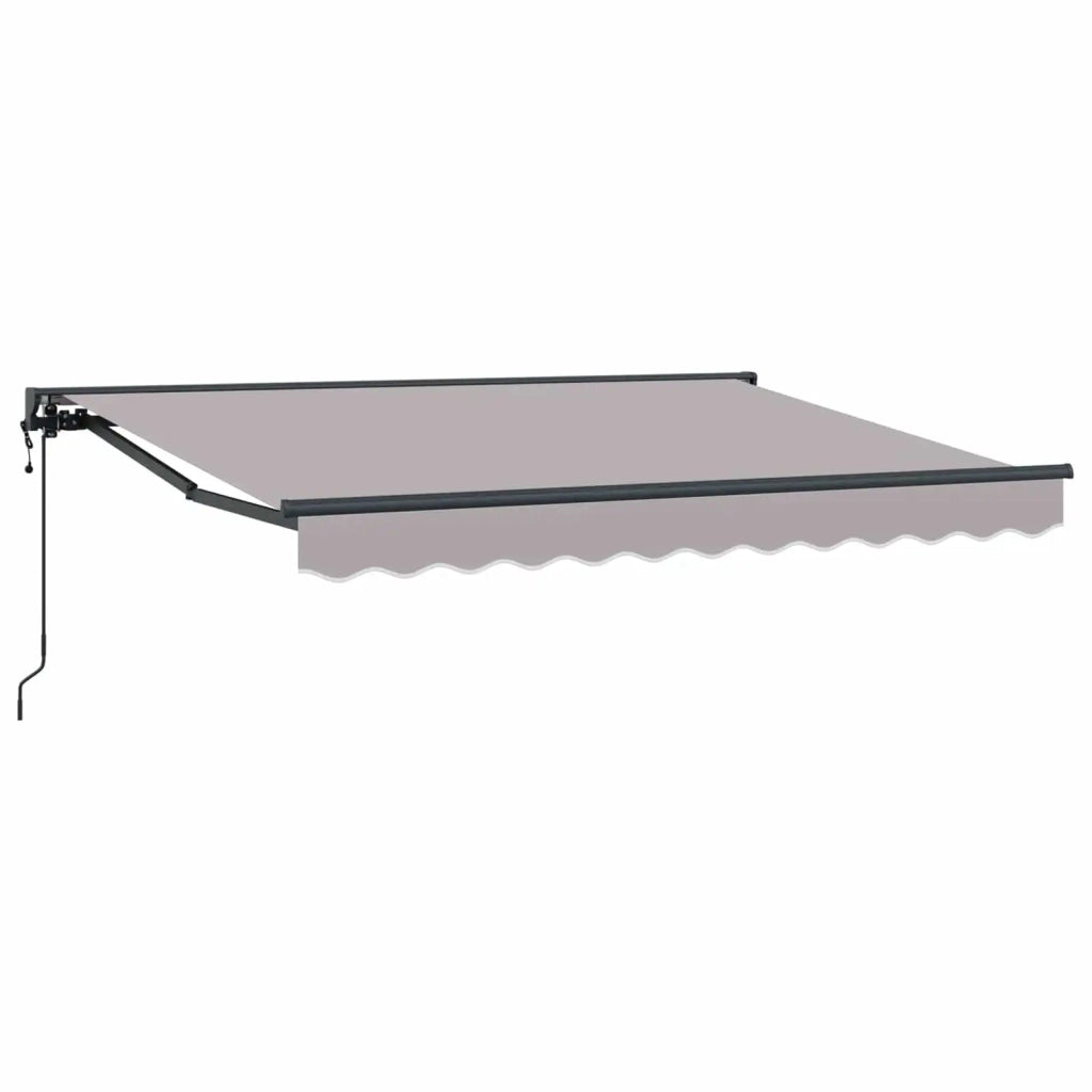 Tettuccio Elettrico Retrattile Grigio Chiaro 2,5 x 2 m