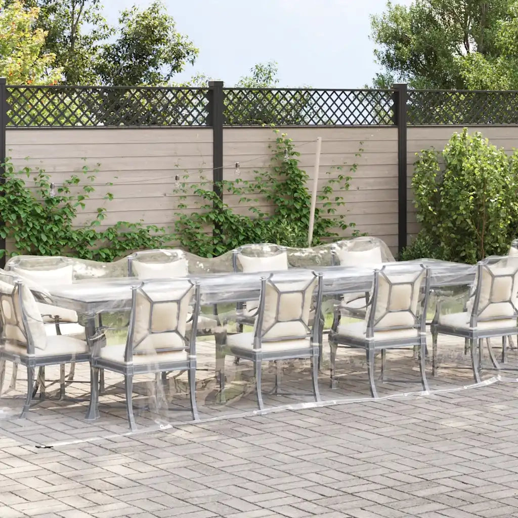 Telone Trasparente con Occhielli 3x8 m in PVC 4018603