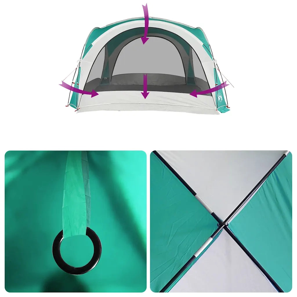 Tenda per Feste Verde Impermeabile 94370