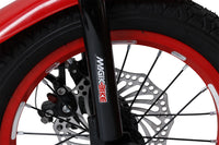 Bicicletta per Bambini 14" Freni a Disco Magik-Bike Racer Rosso