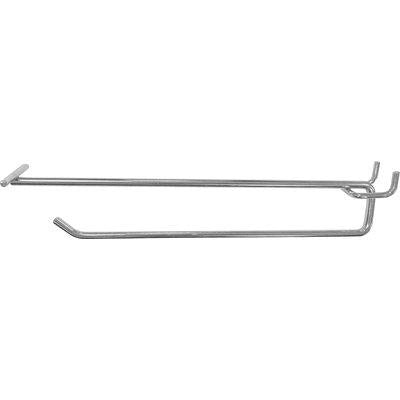 GANCIO PORTACARTELLINO X ESPOSITIORE 951 WOKIN - CROMATO MM 200  951720- 10 pezzi