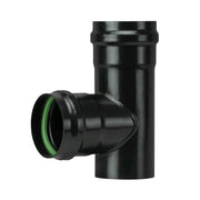 Raccordo a T F/F per Stufa a Pellet Acciaio rivestito con smalto porcellanato 8 ⌀ cm - PN805F